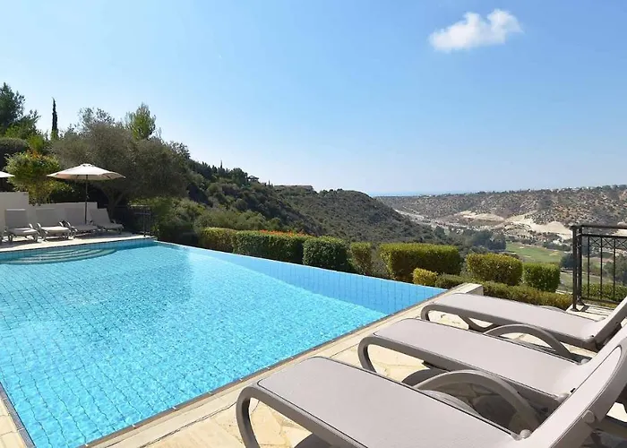 Villa 4 Bedroom Kourion With Private Pool, Aphrodite Hills Kouklia